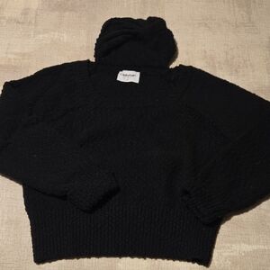 Callahan Women's Black Cowl Neck Sweater